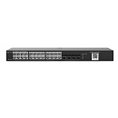Коммутатор Ruiji reyee Ruiji RG-NBS3100-24GT4SFP-P 24 порта Gigabit Ethernet, с облачным управлением 24 порта PoE/PoE+, 4 SFP, 370W PoE, 19 дюймов