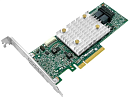 Microsemi Adaptec HBA 2100-8I (PCI Express 3.0 x8, LP, MD2), SAS-3 12G, RAID 0,1,10,5, 8port(int2*SFF-8643), Каб.отдельно