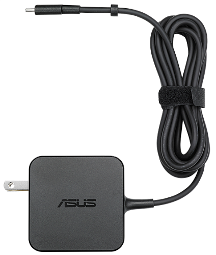 ASUS AC65-00(A19-065N3A)/EU 65W USB Type-C Adapter/EU Блок питания для ноутбуков Input AC100-240V ~ 50-60Hz 1.5A/Output DC 5.0V-15V / 3.0A /DC 20.0V /