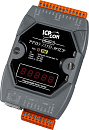5-портовый программируемый преобразователь Modbus RTU/ASCII в Modbus TCP с возможностью питания PoE, с индикацией