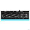 Клавиатура A4Tech Fstyler FKS10 черный/синий USB [1530196]