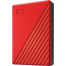 Жесткий диск WD Portable HDD 5TB USB 3.0 WDBPKJ0050BRD-WESN My Passport 2.5" красный