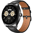 Watch Buds Black Leather Strap