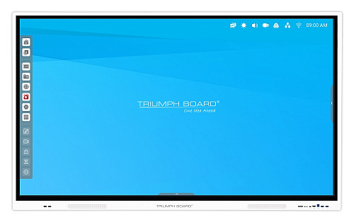 Интерактивный дисплей TRIUMPH BOARD [65" INTERACTIVE FLAT PANEL] IR технология, 20 касаний, Android 8.0 system, VESA 600x400, без встроенного компьют