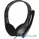 Oklick HS-M150 черный 2м накладные (NO-003N) [428963]