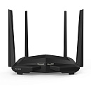 TENDA AC10 Wi-Fi маршрутизатор двухдиапазонный стандарта AC1200 , 4 внешние антенны 6dBi, 1-port 10/100/1000Mbps WAN, 3-ports 10/100/1000Mbps LAN