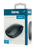 Мышь Hama MW-110 черный оптическая (1000dpi) беспроводная USB для ноутбука (2but)