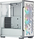 Корпус Corsair iCUE 220T RGB белый/серый без БП ATX 3x120mm 4x140mm 2xUSB3.0 audio bott PSU
