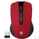 Defender Accura MM-935 Red USB [52937]{Беспроводная оптическая мышь, 4 кнопки,800-1600 dpi}