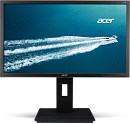 ЖК монитор ACER B246HYLAymidr 23,8" 16:9 LED, IPS, 1920x1080, 250 nits, 5ms (G2G), -, [60Hz], H.Adj 150mm, VGA + HDMI + HDMI, Darkgrey Matt