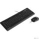 Клавиатура + мышь A4Tech Fstyler F1010 клав:черный/серый мышь:черный/серый USB Multimedia [1147539]