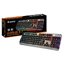 Клавиатура USB RUS BLACK AORUS K7 GIGABYTE