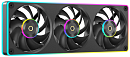 Вентилятор для корпуса Ocypus Sigma F36 BK ARGB, 3x120x120x25mm, 4-PIN PWM, 500-2200 RPM, 36 DBA MAX, FLUID DYNAMIC BEARING
