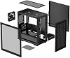 Корпус Deepcool CH370 черный без БП mATX 7x120mm 4x140mm 2xUSB3.0 audio bott PSU