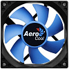 Вентилятор Aerocool Motion 8 Plus 80x80mm черный/синий 3-pin 4-pin (Molex)25dB 90gr Ret