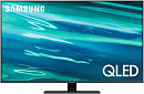 Телевизор QLED Samsung 65" QE65Q80AAUXRU Series 8 черненое серебро 4K Ultra HD 120Hz DVB-T2 DVB-C DVB-S2 WiFi Smart TV (RUS)
