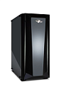 Блок питания Eurocase ATX B27 без БП закаленное стекло USB3.0