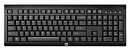 Клавиатура HP K2500 черный USB беспроводная Multimedia