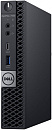 ПК Dell Optiplex 7060 Micro i5 8500T (2.1)/8Gb/1Tb 7.2k/UHDG 630/Windows 10 Professional Single Language/GbitEth/WiFi/BT/90W/клавиатура/мышь/черный