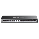 Коммутатор TP-Link TL-SG116P (L2) 16x1Гбит/с 16PoE+ 120W неуправляемый