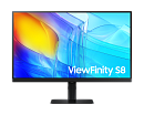 Монитор Samsung 27" ViewFinity S8 S80D S27D800EAI IPS LED 16:9 3840x2160x60Hz 5ms 350cd 1000:1 178/178 1,07 млрд DP; HDMI; USB3.0x3;Tilt; Swiv; HAS; P