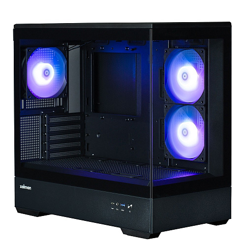 Корпус MicroATX Minitower Zalman P30 Black