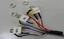 Кабель 32007-005500-200-RS, AUDIO кабель, 4, 300 мм; 26AWG, (A)Stereo Jack:φ3.5+NUT*3(SEE-PLUS:ST-3501), (B)DUPONT 2*5P P=2.0 FEMALE