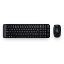 Logitech Wireless Desktop MK220 (Keybord&mouse), USB, Black, [920-003169]