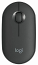 Мышь Logitech Wireless Mouse Pebble 2 M350s, Bluetooth, GRAPHITE, [910-007015]