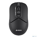 Мышь беспроводная A4Tech Fstyler FB12S black (оптическая, silent, BT/Radio, USB, 2but, 1200dpi)(FB12S USB BLACK)