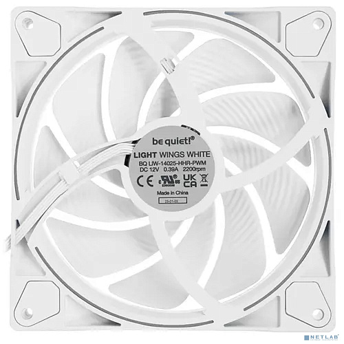 Комплект вентиляторов (3 шт.) be quiet! Light Wings White 140mm PWM high-speed Triple-Pack / BL103