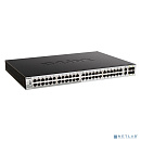 D-Link DGS-3130-54PS/B2A PROJ Управляемый L3 стекируемый коммутатор с 48 портами 10/100/1000Base-T, 2 портами 10GBase-T и 4 портами 10GBase-X SFP+ (48