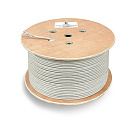 Кабель Cabeus STP-4P-Cat.6a-SOLID-IN-PVC Кабель витая пара экранированная STP (U/FTP), категория 6a (10GBE), 4 пары, (23 AWG), одножильный (solid), ка