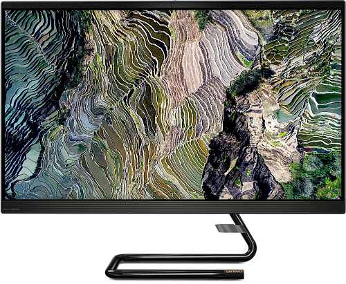 Моноблок/ Lenovo IdeaCentre AIO 3 27IMB05 27"(1920x1080)/Intel Core i3 10100T(3Ghz)/8192Mb/1000+256SSDGb/DVDrw/Int:Intel UHD Graphics 630/BT/WiFi