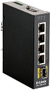Коммутатор D-LINK DIS-100G-5SW DIS-100G-5SW/A1A 4G 1SFP неуправляемый