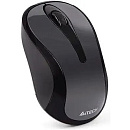 Мышь беспроводная A4Tech G3-280NS grey/black (оптическая, silent, USB, 2but, 1200dpi)(G3-280NS