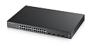 Коммутатор ZYXEL L2+ XGS2210-28, 24xGE, 4xSFP+, стекируемый (до 2), бесшумный
