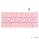 Клавиатура A4Tech Fstyler FBX51C розовый USB беспроводная BT/Radio slim Multimedia (FBX51C PINK)