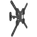 TRESS WM 25441M черный 23"-55" 180 градусов. Вылет от стены 68-190 мм. Крепление стандарта VESA 75х75, 100х100, 100х200, 200х200, 200х300, 300х300, 3