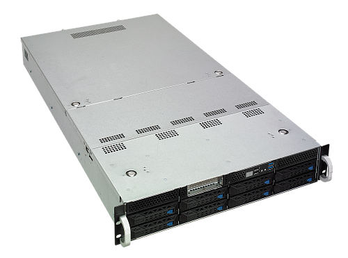 Серверная платформа ASUS Серверная платформа/ ESC4000 G4 GPU Server System, 2U, 8*3.5" HS HDD; 2*Socket P (LGA 3647)up to 150W; Intel® C621 PCH, 16*DDR4 LR/RDIMM,