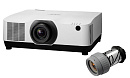 Лазерный проектор NEC [PA1004UL-WH c объективом NP13ZL] 3LCD, Full 3D, 10000 Lm, 1920x1200 (WUXGA), 3 000 000:1, сдвиг линз, Edge Blending, HDBaseT in