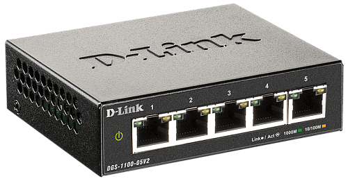D-Link EasySmart L2 Switch 5х1000Base-T