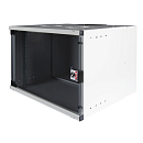 LANDE SET SOHO 19" Телекоммуникационный настенный шкаф 12U, 540х400х592мм, стеклянная передняя дверь, предсобранный, цвет серый