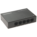 Неуправляемый коммутатор OSNOVO SW-5F Неуправляемый коммутатор Fast Ethernet на 5 портов. Порты: 5 x FE (10/100Base-TX). Auto MDI/MDIX Встроенная гроз