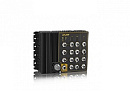 Коммутатор L3 c NAT и функциями TRDP, TTDP, TTDB 4 x 10/100/1000BaseTX c функцией Bypass (2 пары), 8 x PoE+ 10/100BaseTX (разъем M12), два входа питан
