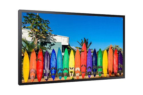 Профессиональный дисплей повышенной яркости Samsung [OM46B] 1920х1080,6000:1,4000кд/м2, проходной HDMI,Tizen 5.0