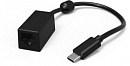 Адаптер Hama 00177104 USB Type-C (m) RJ-45 (f) 0.1м