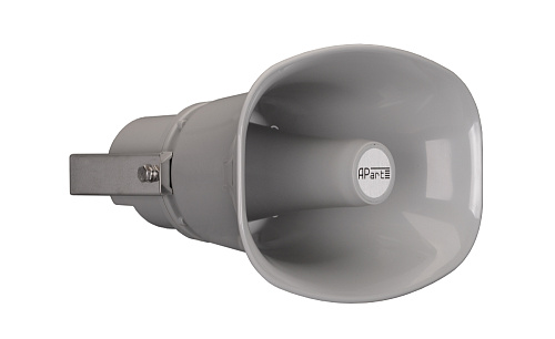 Акустическая система BIAMP [H30LT-G] (APART) всепогодная, рупорная. 350 Гц 9 кГц. 30 Вт (8 Ом). 3,75Вт / 7,5Вт / 15Вт / 30Вт (100 В). Макс. SPL: 121 d
