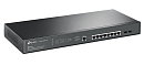 Коммутатор TP-Link SG3210XHP-M2, Управляемый Omada уровня 2+ с 8 портами PoE+ 2,5 Гбит/с и 2 портами SFP+, 802.3af/at 240 Вт, стальной корпус, 1U, мон