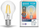 Умная лампа Gauss IoT Smart Home E27 6.5Вт 806lm Wi-Fi (упак.:1шт) (1220112)